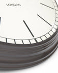 Art Marketing 20" Haymarket Wall Clock Slate