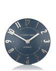 Art Marketing 6" Mulberry Mantel Clock Midnight Blue