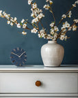 Art Marketing 6" Mulberry Mantel Clock Midnight Blue