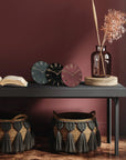 Art Marketing 6" Mulberry Mantel Clock Noir