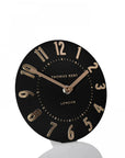 Art Marketing 6" Mulberry Mantel Clock Noir