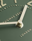 Art Marketing 6" Mulberry Mantel Clock Olive Green