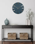 Art Marketing 20" Mulberry Wall Clock Midnight Blue
