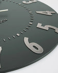 Art Marketing 20" Mulberry Wall Clock Olive Green