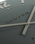 Art Marketing 20" Mulberry Wall Clock Olive Green