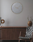 Art Marketing 21" Nordic Wall Clock Cement