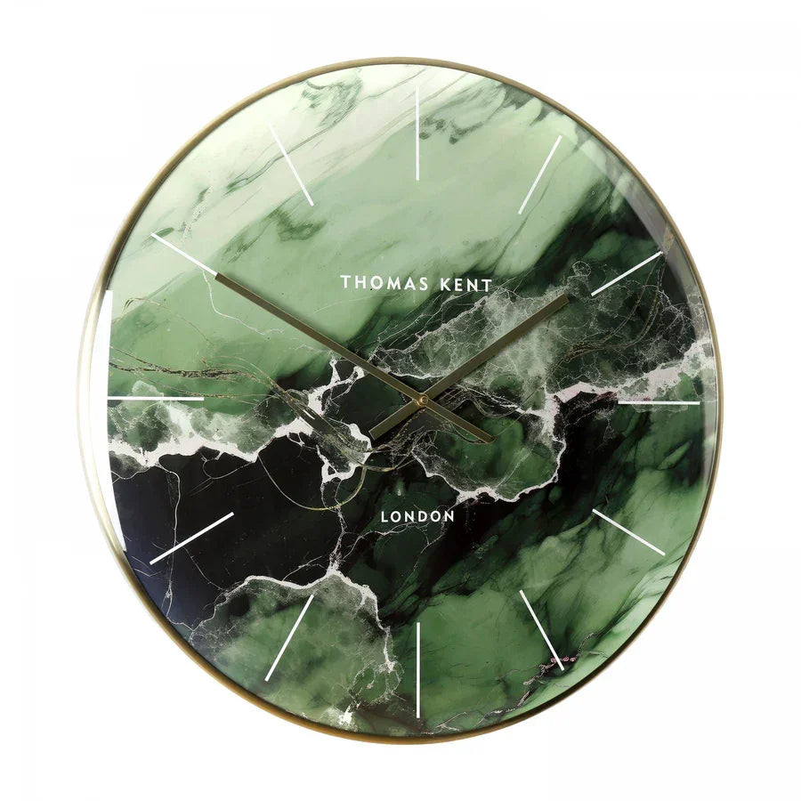 Art Marketing 26" Oyster Wall Clock Emerald