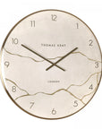 Art Marketing 26" Oyster Wall Clock Stone