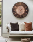 Art Marketing 30" Wall Clock Sovereign Gold