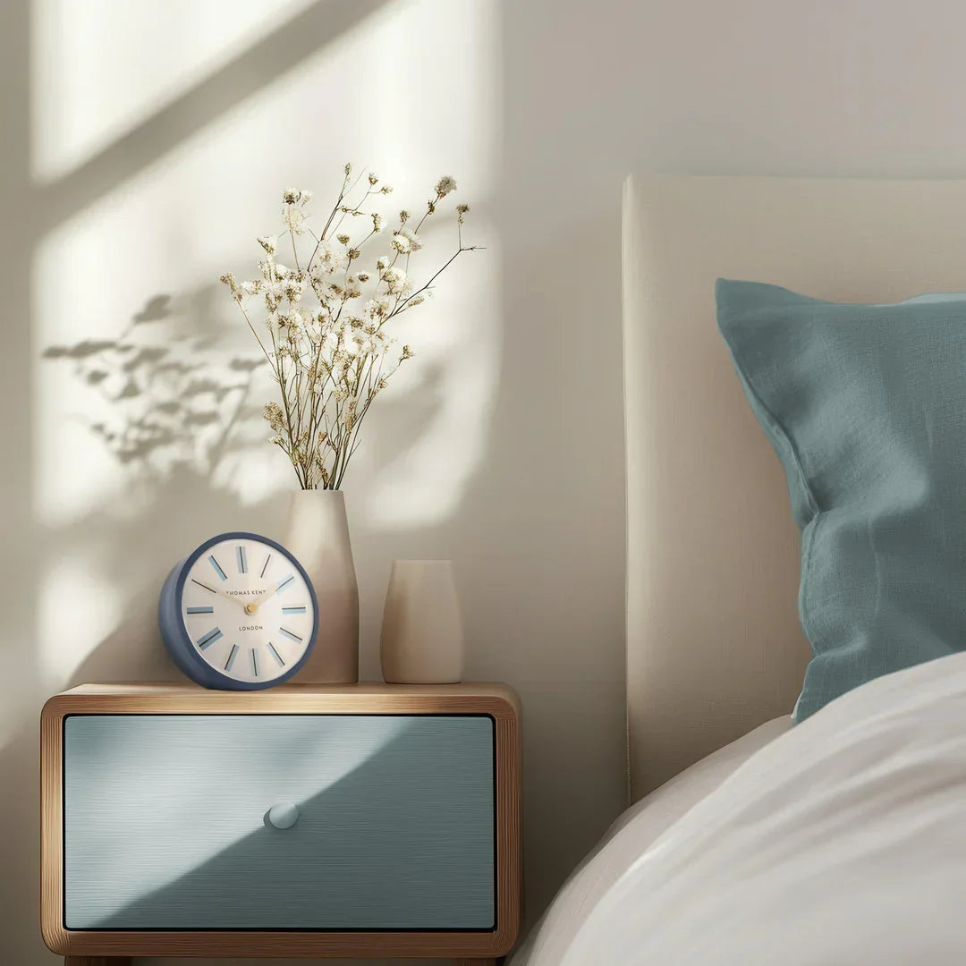 Art Marketing 5"Swift Clock Dusty Blue