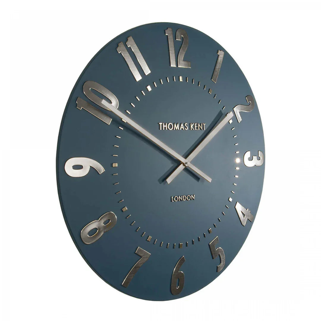 Art Marketing 20" Mulberry Wall Clock Midnight Blue