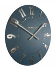 Art Marketing 20" Mulberry Wall Clock Midnight Blue