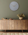 Art Marketing 21" Nordic Wall Clock Cement
