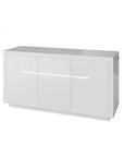 Torelli Monte Carlo 3 Door LED High Gloss Sideboard - Fellini Home Ltd