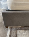Apollo Grey King Size Ottoman Bed Set (5ft 1000 Spring Mattress Included) - Ex Display