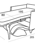 Fama Dali Armchair Bed