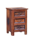 Taylor Creative Living Durham Side Table 3-Drawer