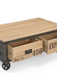 Soho Coffee Table on Wheels