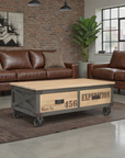 Soho Coffee Table on Wheels