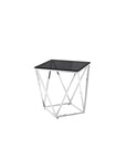 Pirlo Smoked Glass Side Table PIR-2926