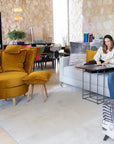 Fama Volta Swivel Armchair