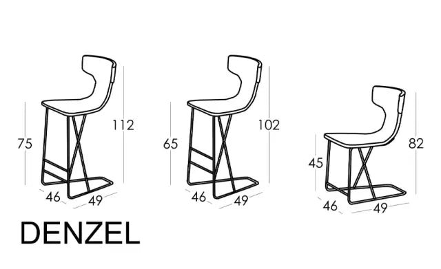 Fama Denzel Stool and Chair