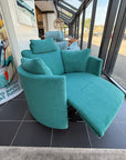 Fama Moonrise Swivel Rocking Recliner Armchair - Ex Display 1 Only