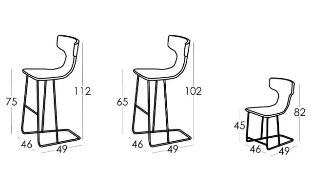 Fama Marlon Stool and Chair