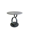 Olympia Matte Grey Ceramic Side Table OLY-5897