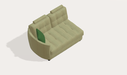 Fama Bolero Leather Sofa Bed