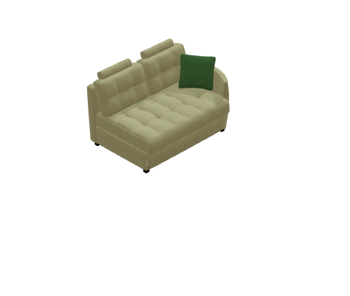 Fama Bolero Leather Sofa Bed