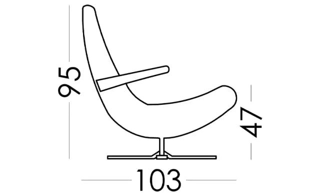Fama Swing Armchair
