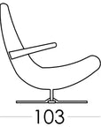 Fama Swing Armchair