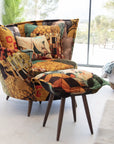 Fama Volta Swivel Armchair