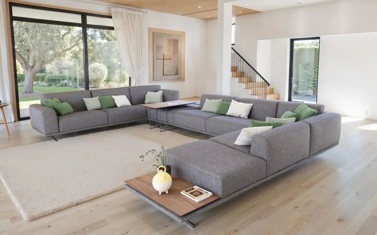Fama Klee Leather Modular Sofa