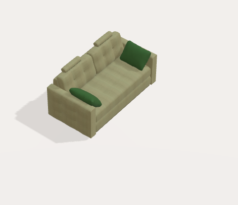 Fama Bolero Leather Sofa Bed