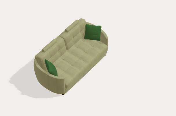 Fama Bolero Leather Sofa Bed