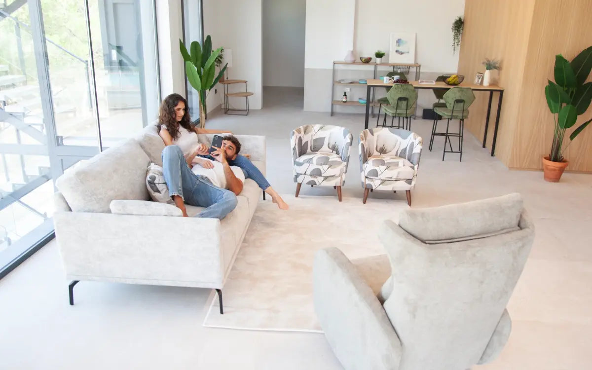 Fama Luxor Fabric Sofa 107cm