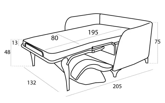 Fama Gala Armchair Bed
