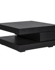 Richmond Interiors Oakura Blok C Black Coffee table