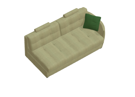 Fama Bolero Leather Sofa Bed