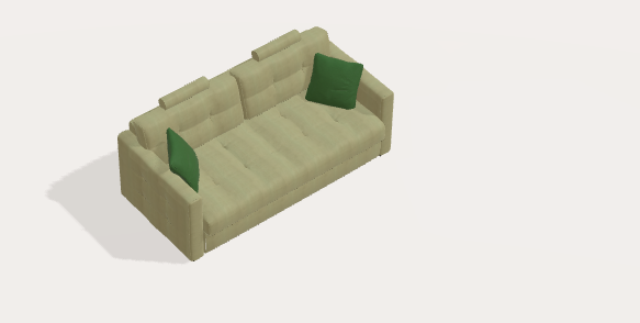 Fama Bolero Leather Sofa Bed