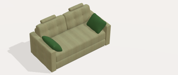 Fama Bolero Leather Sofa Bed