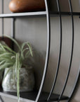 Gallery Direct Markham Metal Wall Storage Unit