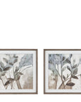 Foliage and Form Framed Canvas Set of 2