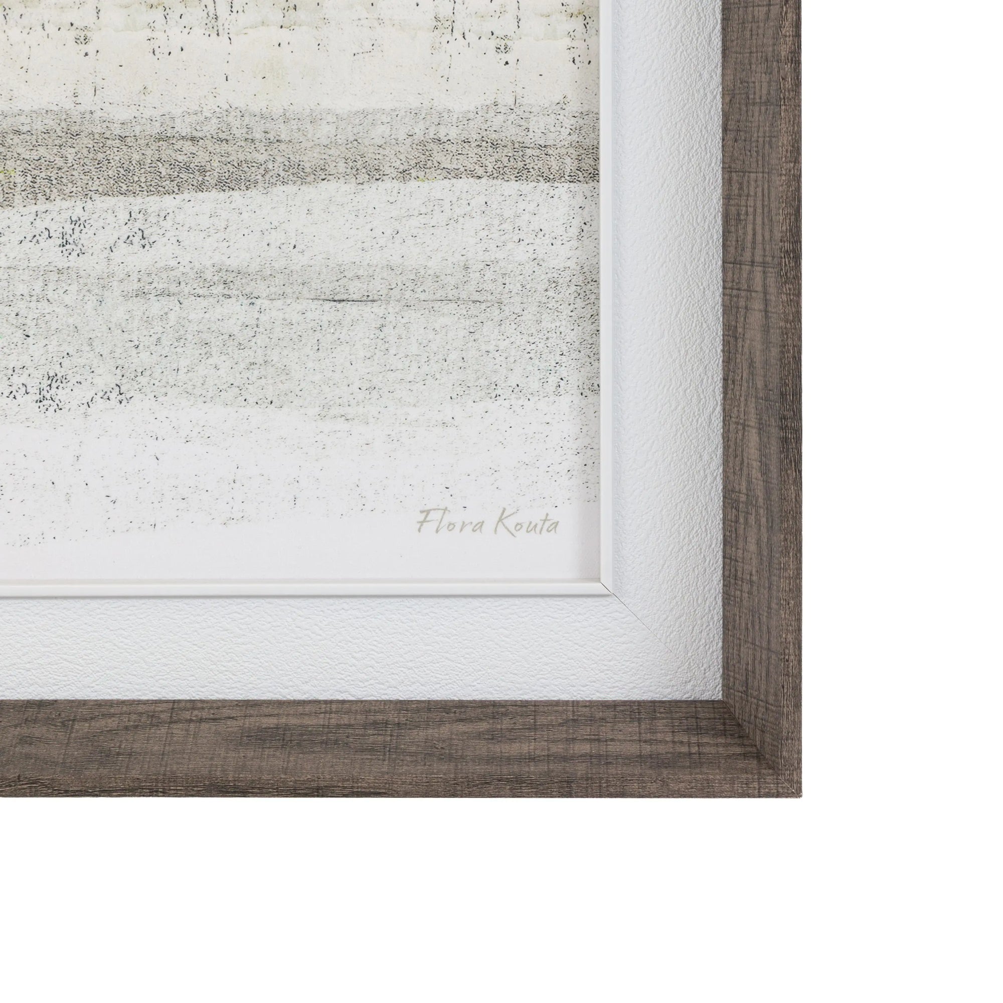 Morning Mirage Framed Canvas