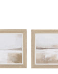 Silent Sands Framed Canvas Set of 2