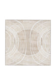 In the Round Framed Canvas
