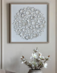 Unfurling Petals Framed Art