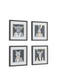 Woodland Gentry Framed Art Set of 4